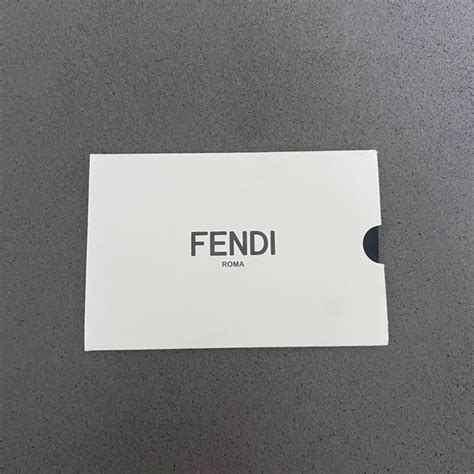 fendi fake pattern|fendi authenticity card.